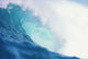 Wave Curling Over With Whitewash And A Barrel Forming Wall Mural