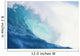 Wave Curling Over With Whitewash And A Barrel Forming Wall Mural