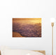 Hawaii, Sea Foam At Shoreline, Sunset Wall Mural