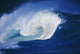 Hawaii, Powerful Wave, White Water Wall Mural