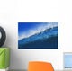 Hawaii, Bright Blue Wave At It's Peak With White Wash, Blue Sky Wall Mural