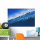 Hawaii, Bright Blue Wave At It's Peak With White Wash, Blue Sky Wall Mural