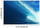Hawaii, Close-Up View Of Big Blue Tube, Sky And Clouds Wall Mural
