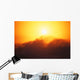 Hawaii, Big Waves At Sundown Wall Mural