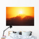 Hawaii, Big Waves At Sundown Wall Mural