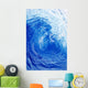 View From Inside Tube Of Wave, Circular Pattern, Sun Reflections Wall Mural