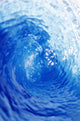 View From Inside Tube Of Wave, Circular Pattern, Sun Reflections Wall Mural