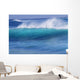 Hawaii, Turquoise Wave With Windspray Flying Off The Crest Wall Mural
