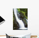 Hawaii, Maui, Foliage And Waterfall Along Hana Highway Wall Mural