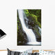 Hawaii, Maui, Foliage And Waterfall Along Hana Highway Wall Mural