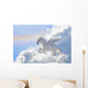 Pegasus in the Clouds Wall Mural