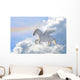 Pegasus in the Clouds Wall Mural