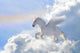 Pegasus in the Clouds Wall Mural