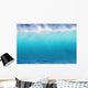 Blur Action Of Shoreline Waves Crashing Wall Mural