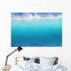 Blur Action Of Shoreline Waves Crashing Wall Mural
