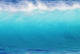 Blur Action Of Shoreline Waves Crashing Wall Mural