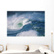 Turbulent Shorebreak Waves With Whitewash Wall Mural