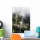 Aerial Cliffs And Mist In The Valley Of The Lost Tribes Wall Mural