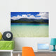 Hawaii, Oahu, Kaneohe Bay And Windward Coast As Seen From The Sandbar Wall Mural