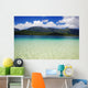 Hawaii, Oahu, Kaneohe Bay And Windward Coast As Seen From The Sandbar Wall Mural