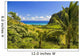 Hawaii, Oahu, Kualoa Ranch, Mountains And Ocean In Distance Wall Mural
