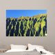 Hawaii, Oahu, Koolau Mountain Range, View Of Mountain Ridges Wall Mural