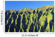 Hawaii, Oahu, Koolau Mountain Range, View Of Mountain Ridges Wall Mural