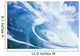 Close Up Of Large Curling Wave Wall Mural