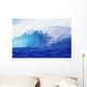 Hawaii, Oahu, Perfect Wave At Pipeline Wall Mural