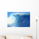 Hawaii, Oahu, Perfect Wave At Pipeline Wall Mural