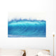 Hawaii, Oahu, Perfect Wave At Pipeline Wall Mural