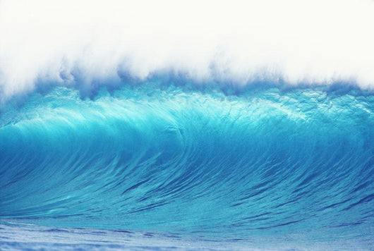Hawaii, Oahu, Perfect Wave At Pipeline Wall Mural