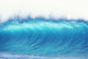 Hawaii, Oahu, Perfect Wave At Pipeline Wall Mural