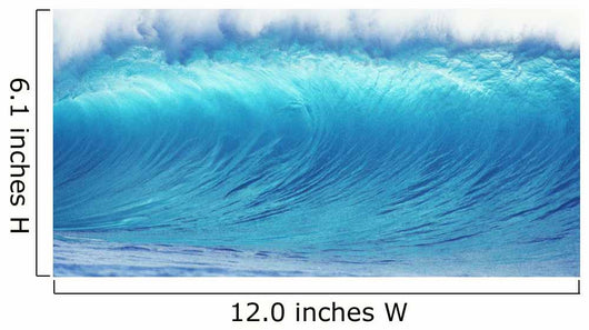 Hawaii, Oahu, Perfect Wave At Pipeline Wall Mural