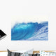 Hawaii, Oahu, Perfect Wave At Pipeline Wall Mural
