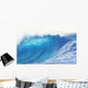 Hawaii, Oahu, Perfect Wave At Pipeline Wall Mural