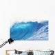 Hawaii, Oahu, Perfect Wave At Pipeline Wall Mural