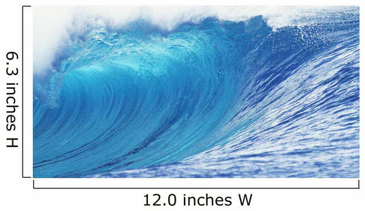 Hawaii, Oahu, Perfect Wave At Pipeline Wall Mural