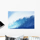 Hawaii, Oahu, Perfect Wave At Pipeline Wall Mural