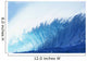 Hawaii, Oahu, Perfect Wave At Pipeline Wall Mural