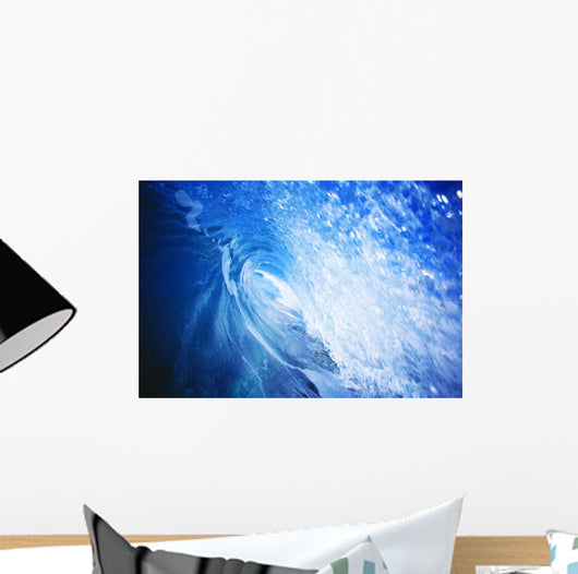 Hawaii, Oahu, Perfect Wave At Pipeline Wall Mural