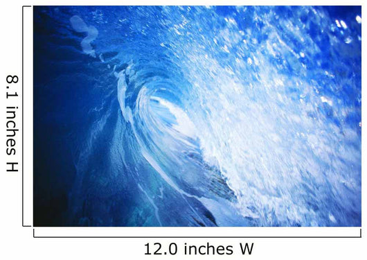 Hawaii, Oahu, Perfect Wave At Pipeline Wall Mural