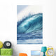 Hawaii, Oahu, Perfect Wave At Pipeline Wall Mural