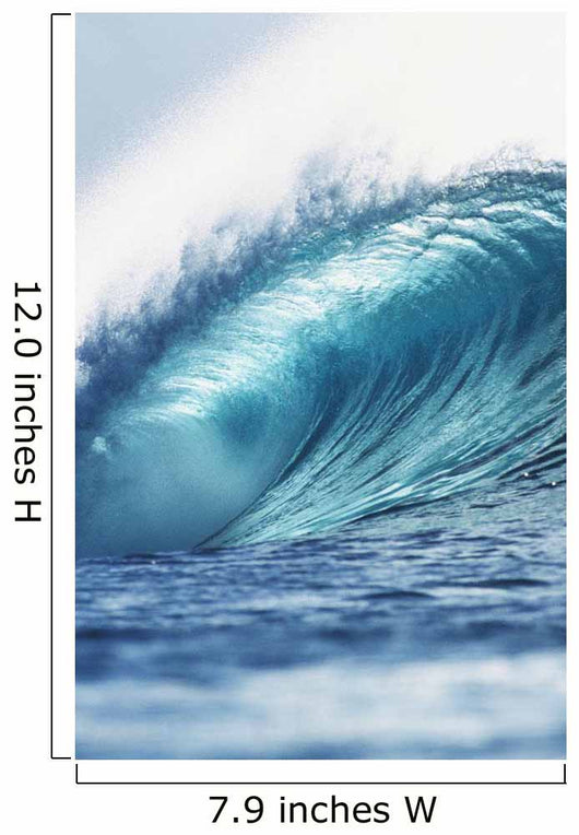 Hawaii, Oahu, Perfect Wave At Pipeline Wall Mural