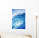 Hawaii, Oahu, Perfect Wave At Pipeline Wall Mural