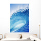 Hawaii, Oahu, Perfect Wave At Pipeline Wall Mural