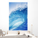 Hawaii, Oahu, Perfect Wave At Pipeline Wall Mural