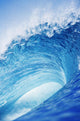 Hawaii, Oahu, Perfect Wave At Pipeline Wall Mural