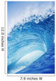 Hawaii, Oahu, Perfect Wave At Pipeline Wall Mural