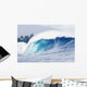 Hawaii, Oahu, Perfect Wave At Pipeline Wall Mural
